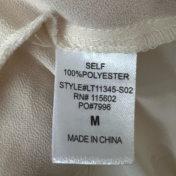 LUSH Women’s Fringe Embroidered Kimono Coverup Size Medium Bohemium Tulum Yacht - Picture 8 of 8